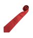 Cravate Unie Homme Taille Unique Bordeaux Premier-2