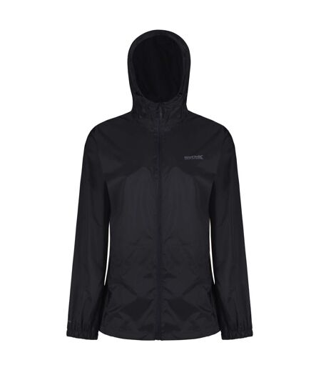 Regatta Womens/Ladies Pk It Jkt III Waterproof Hooded Jacket (Black) - UTRG3501