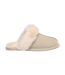 Womens/ladies Suede Slippers Sand EverAu-1