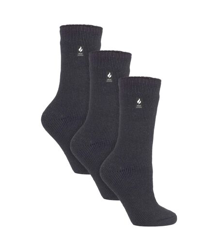 Heat Holders - 3 paires de chaussettes thermiques d'hiver épaisses pour dames