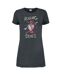 Robe t-shirt hackney diamonds femme charbon Amplified Amplified