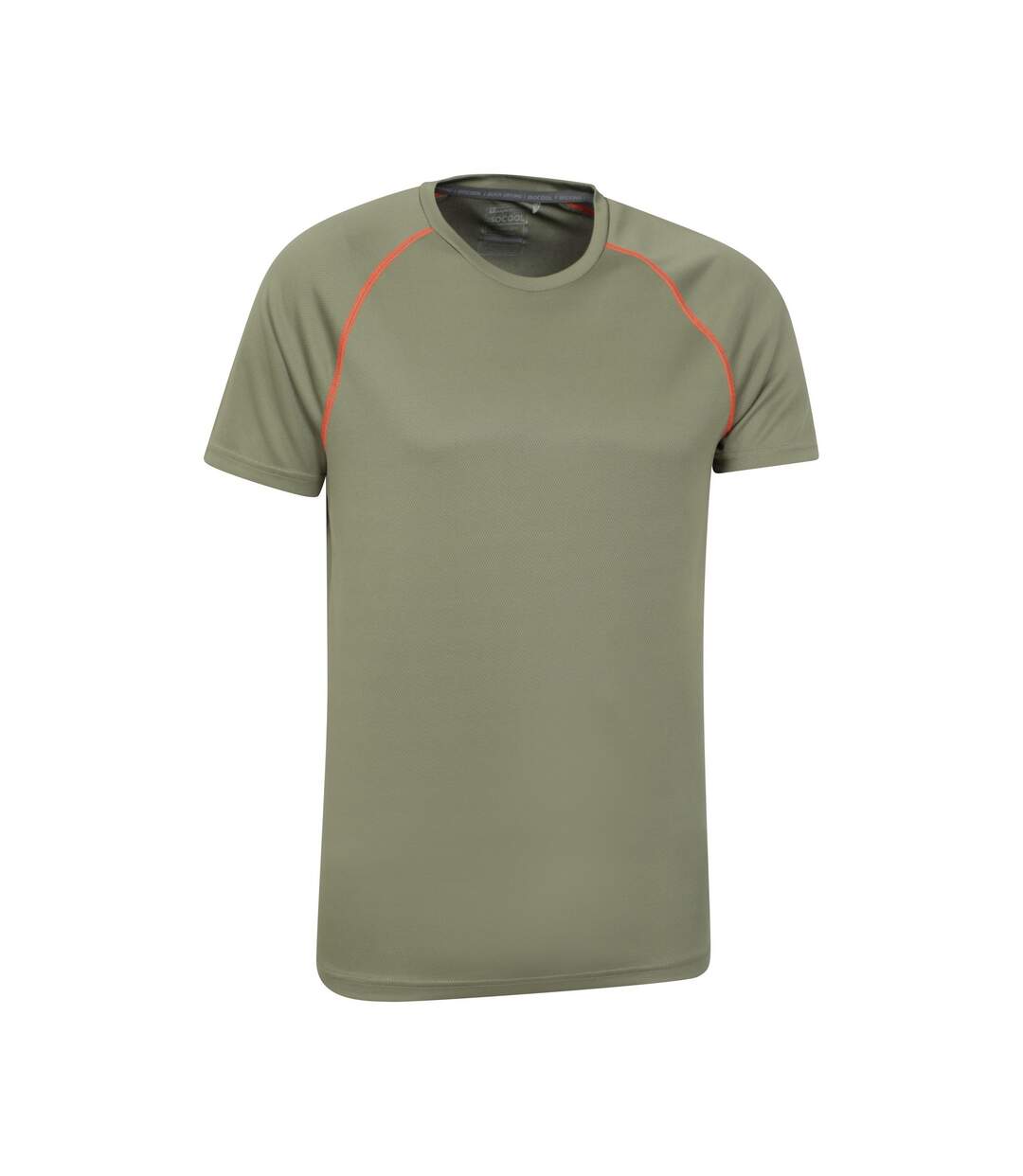 T-shirt endurance homme kaki clair Mountain Warehouse Mountain Warehouse