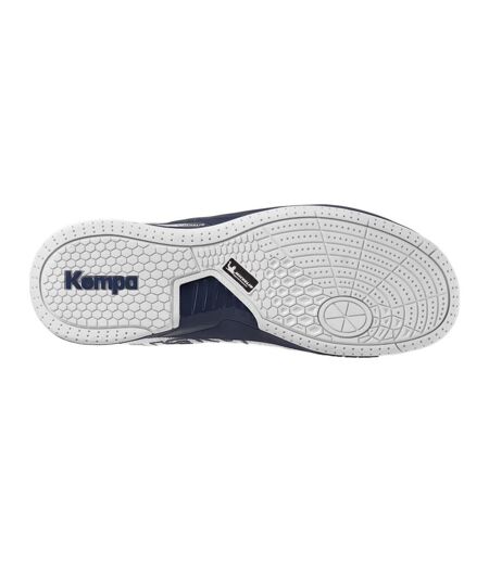 Baskets Handball Attack One 2.0 Homme Blanc Bleu Marine Kempa