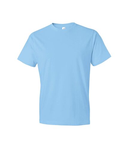 Mens fashion t-shirt baby blue Anvil