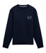 Mens Cotton Sweatshirt Navy Ted Baker-1