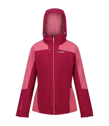 Doudoune Matelassée Highton Femme Rouge Foncé Corail Clair Regatta