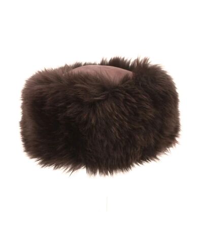 Eastern Counties Leather Womens/Ladies Kate Cossack Style Sheepskin Hat (Truffle Brown)