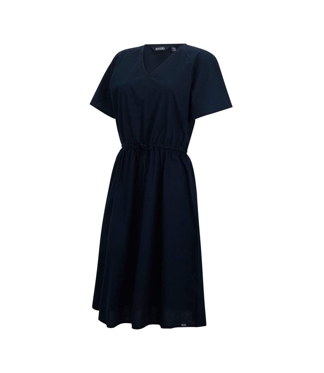 Womens/ladies Elona Midi Dress Navy Regatta-4