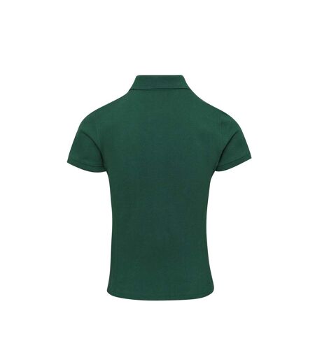 Womens/ladies Coolchecker Plus Piqu Polo With Coolplus Bottle Premier