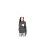 Unisex Adult Distressed Jacket Charcoal Couture-1