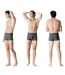 Lot de 4 boxers homme Bruce Pierrecardin