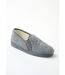 Chausson mocassin grande largeur mixte brodé-1