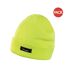 Lot de 2  bonnets thinsulate adulte jaune fluo Result