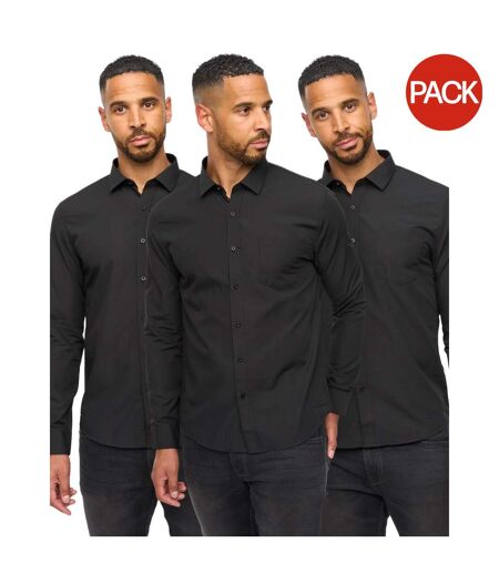 Chemises Pedrick Homme Noir Bewley & Ritch