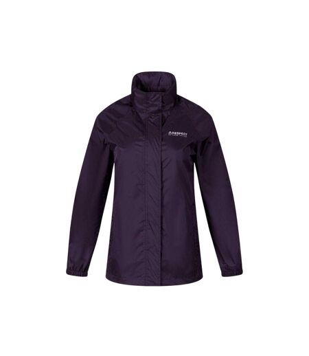 Veste Imperméable Motif/style Uni Femme Violet Respect