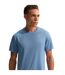 Mens Miler Swoosh Reflective Detail T-shirt Blue Nike-1