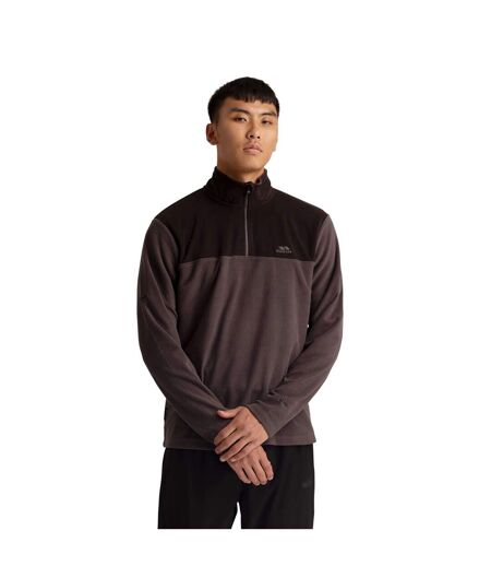 Mens Curtiston At100 Fleece Top Dark Grey Trespass