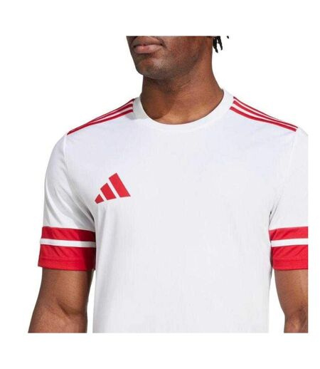 Maillot De Foot Squadra Homme Blanc Rouge Adidas