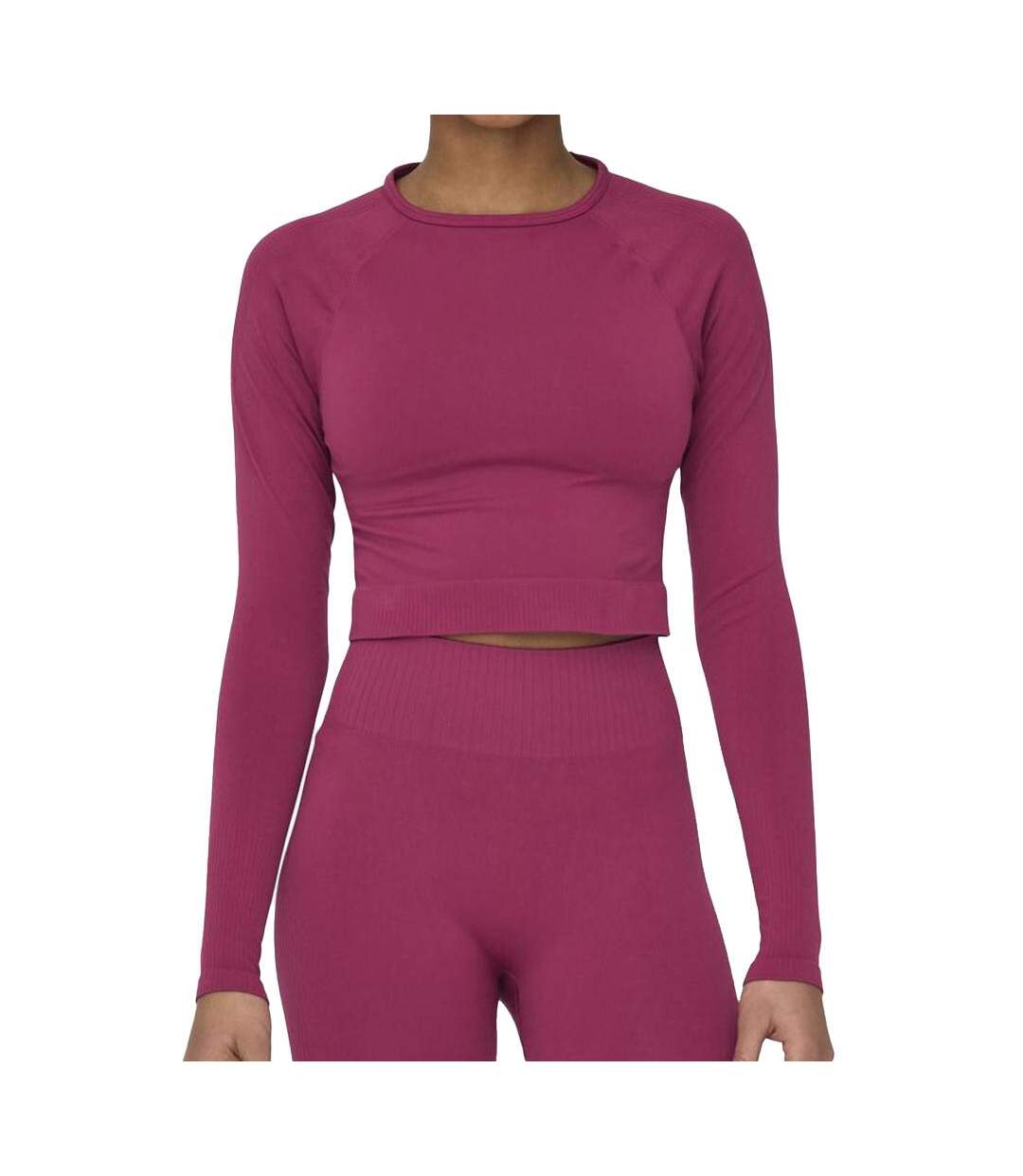 Top de sport Fuchsia Femme Only Jiji Seam - L-1