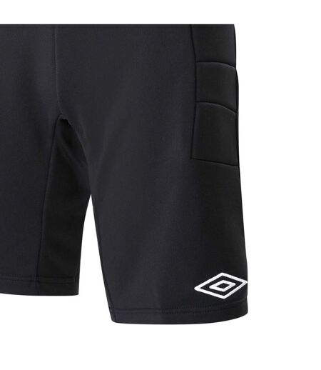 Mens Padded Goalkeeper Shorts Black Umbro