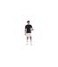 T-shirt Motif/style 3 Rayures Table Homme Noir Adidas-1
