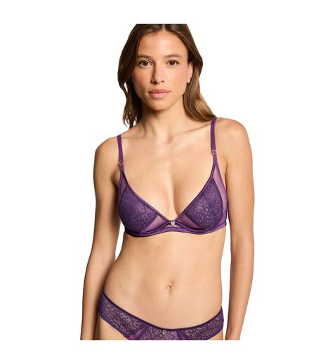 Soutien-gorge armatures violet Louna