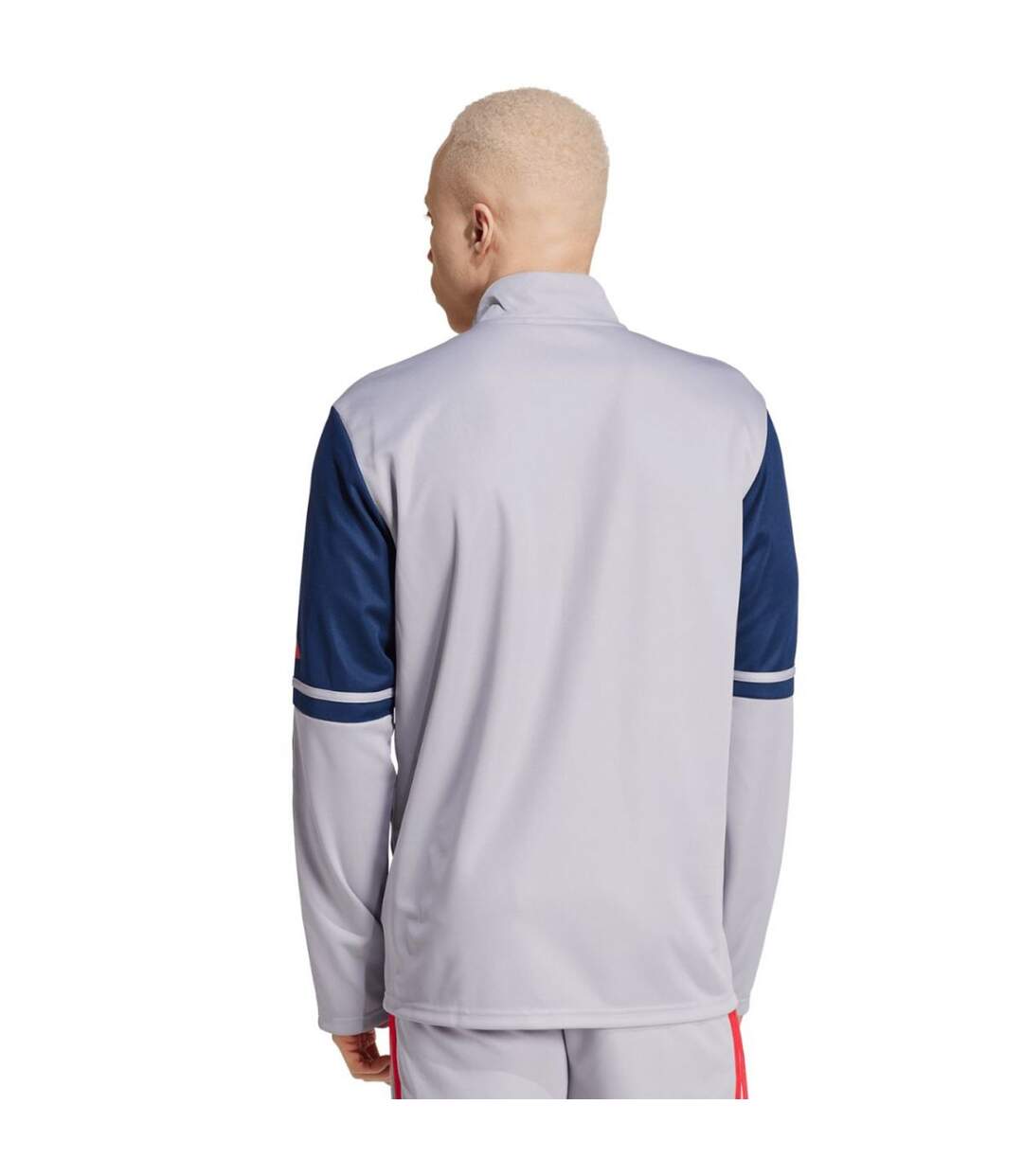 Veste Entraînement Squadra Homme Bleu Marine Gris Argenté Adidas-3