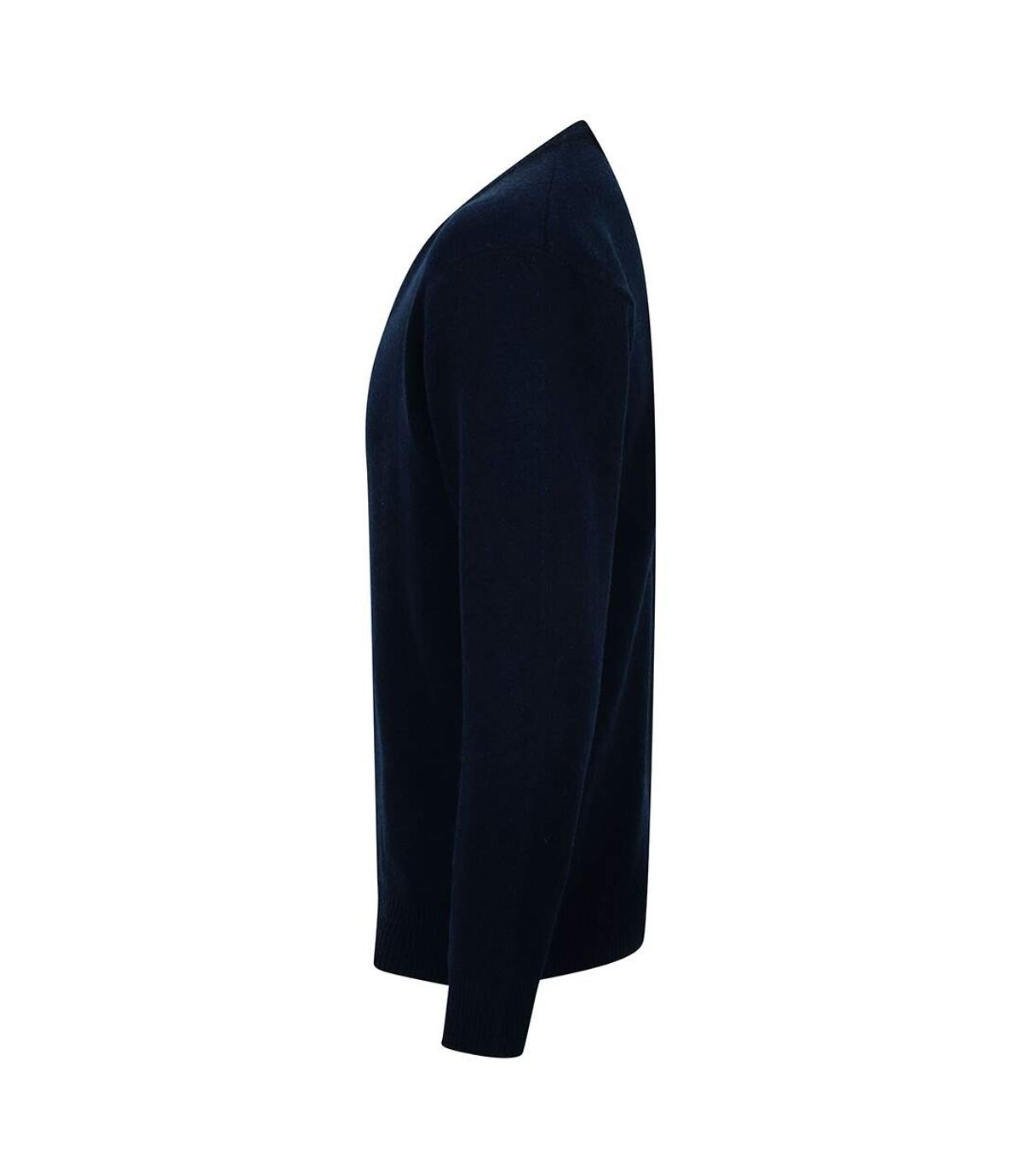 Henbury Mens Lambswool Woolmark® V-Neck Jumper / Sweatshirt (Navy) - UTRW665