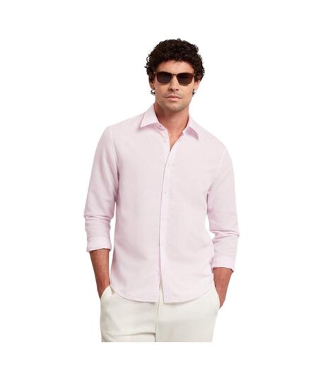 Chemise Manches Longues Homme Rose Clair Ted Baker