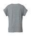 T-shirt Katy Femme Gris Chiné Clique-2