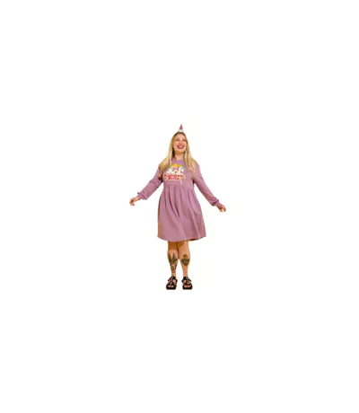 Robe À Smocks Jumping Pour Femmes/femmes Violet Clair Rainbow Brite