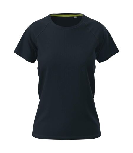 T-shirt Raglan Hommes Bleu Nuit Stedman
