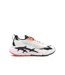 Baskets blanches/noires femme puma spina-2