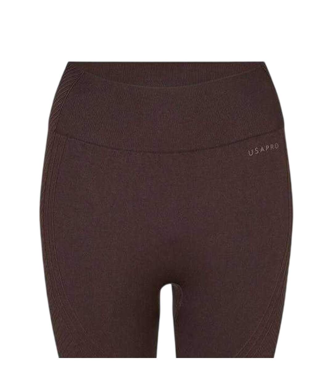 Legging Femme Marron USA Pro-3