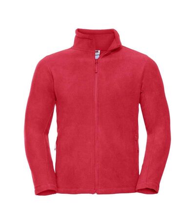 Russell Mens Outdoor Fleece Jacket (Classic Red) - UTPC6421