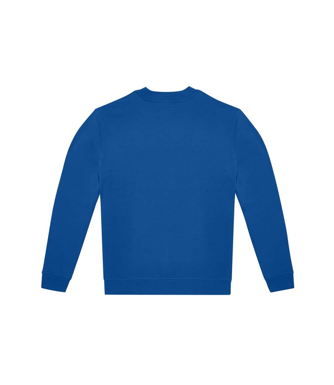 Unisex adult id.332 crew neck sweatshirt royal blue B&C-2