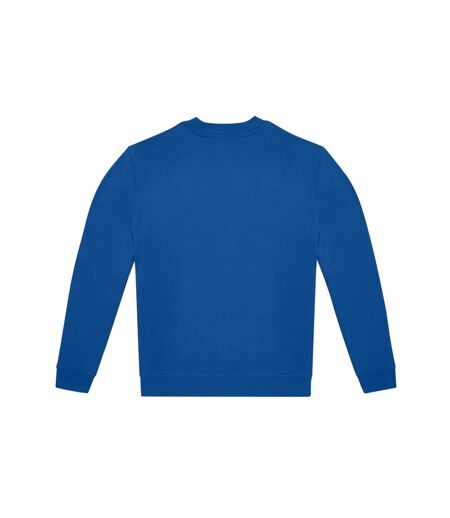 Unisex adult id.332 crew neck sweatshirt royal blue B&C