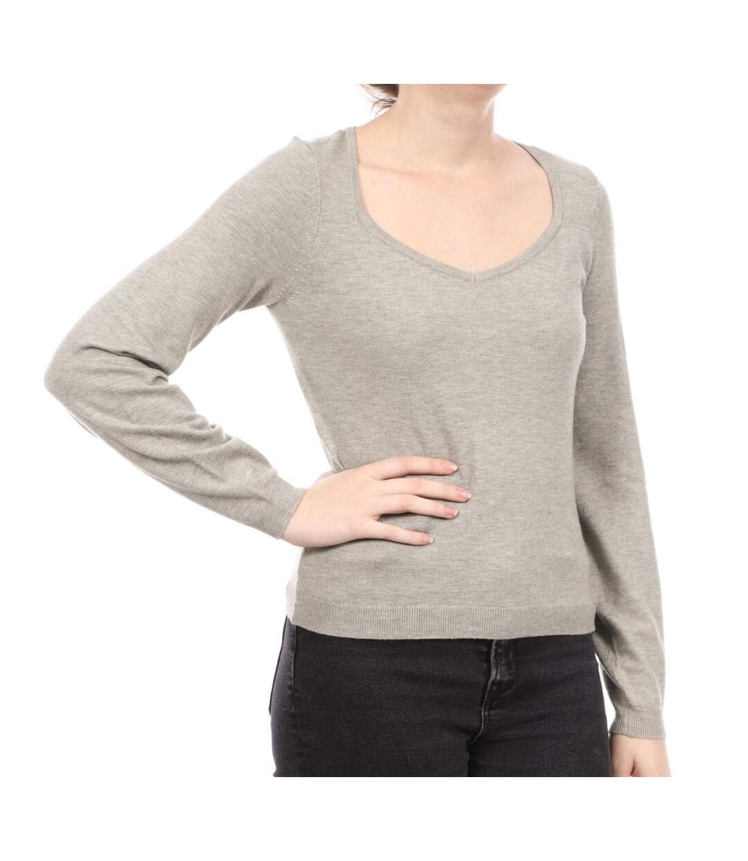 Pull Gris Femme Vero Moda Karma - XS-1