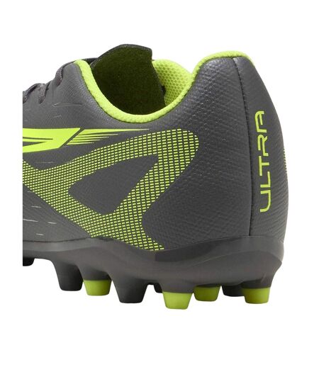 Mens Ultra 5 Play Firm Ground Football Boots Matted Silver Puma