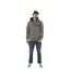 Sweat zippé homme à capuche en molleton 320gr et print devant Free Vondutch-4