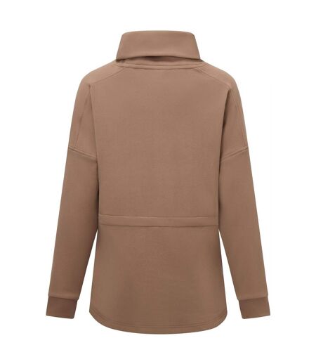 Polaire Motif/style Col Roulé Femme Marron Foncé Regatta
