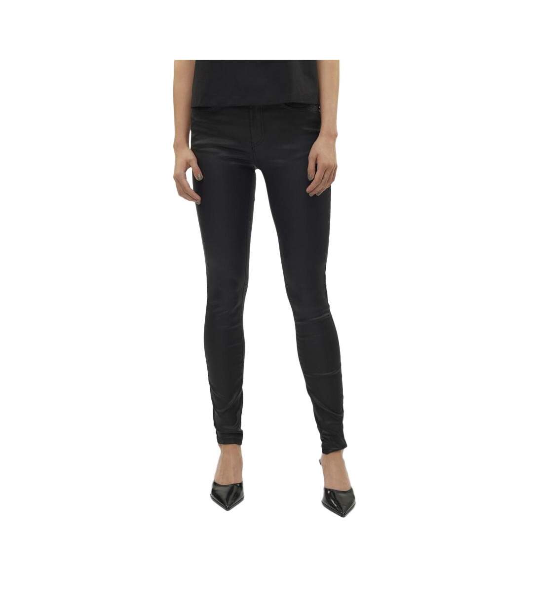 Pantalon Slim Noir Femme Vero Moda Flash - 38