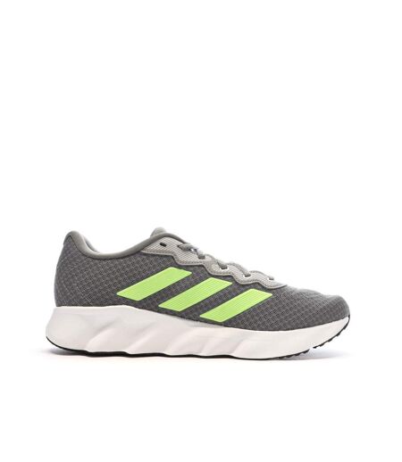 Chaussures de running grises/vertes homme adidas switch move