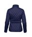 Blouson Matelassé Femme Bleu Marine Profond Teejays Richmond Diamond-3