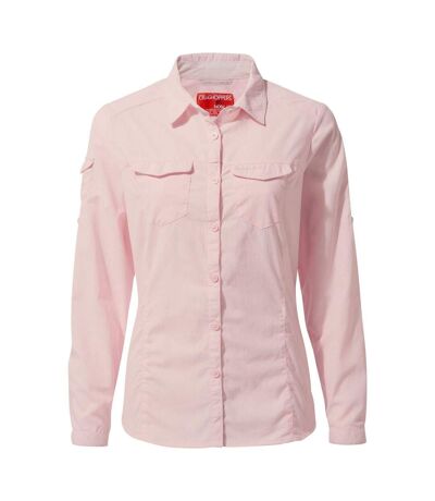 Craghoppers - Chemise manches longues ADVENTURE - Femme (Rose clair) - UTCG1084