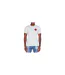 Mens Dripping Maple Leaf Cotton T-shirt Blanc DSquared2-1