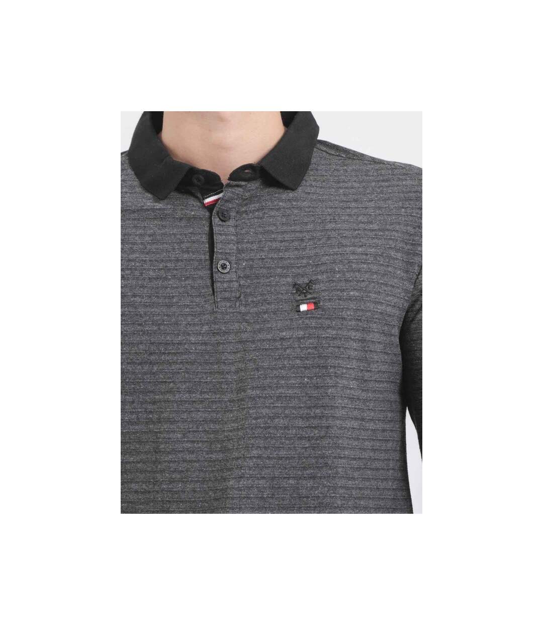 Polo manches longues pur coton PINSAC-3