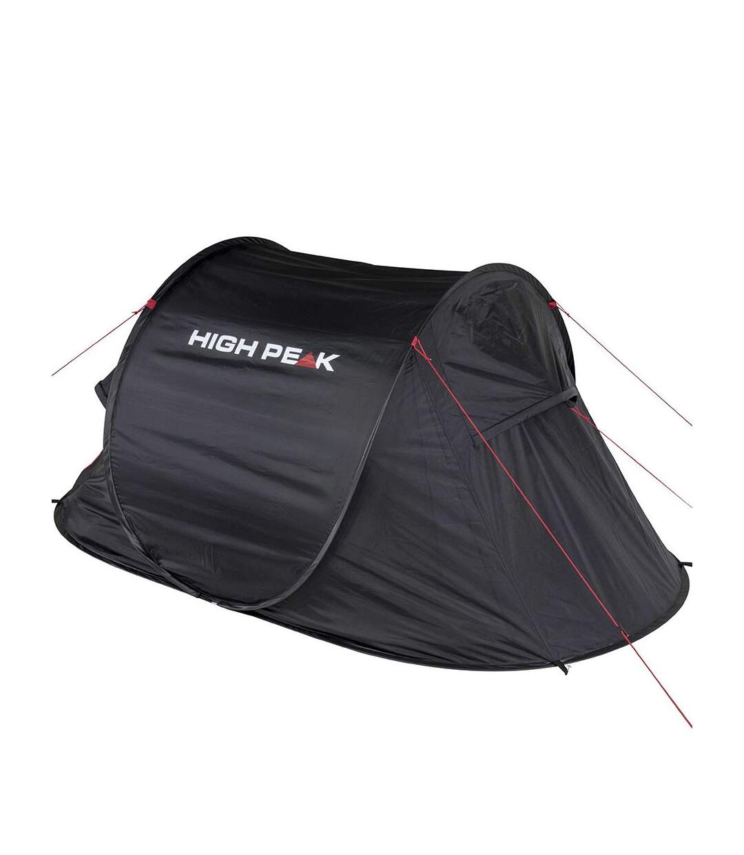 Tente Pop-up Vision Taille Unique Noir Rouge High Peak-3