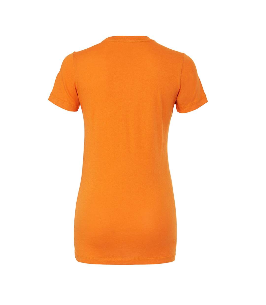 T-shirt the favourite femme orange Bella + Canvas-2