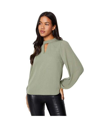 Blouse femme vert kaki Dorothy Perkins